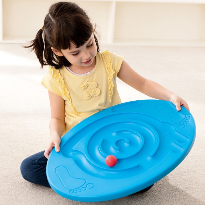 LSJTY Children Maze Balance Board Maze Ball Toy Sensory Training Equipment Green for Kids Coordination and Balance Exercises 