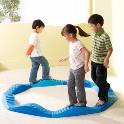 Wavy Tactile Path (Blue)